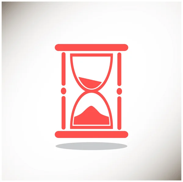 Reloj de arena icono web — Vector de stock