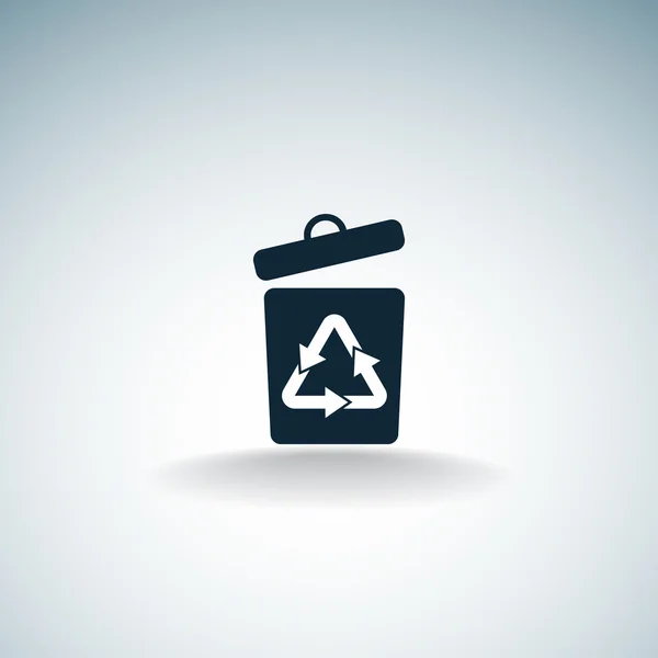 Símbolo de reciclaje de residuos — Archivo Imágenes Vectoriales