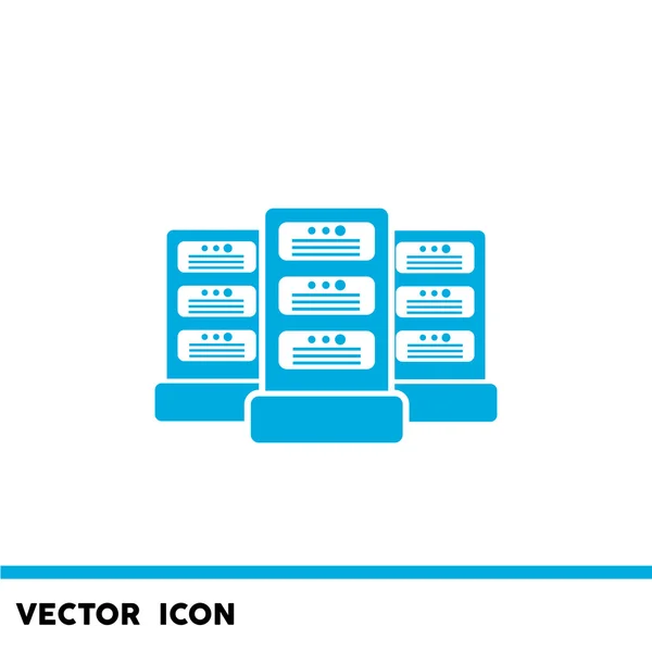 Icono de Big data y tecnología — Vector de stock