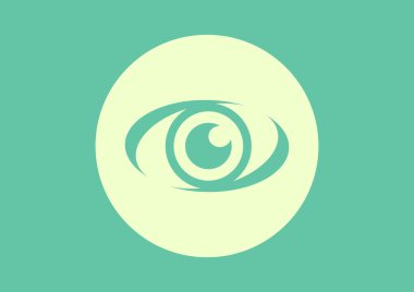 İzlerken göz web simgesi