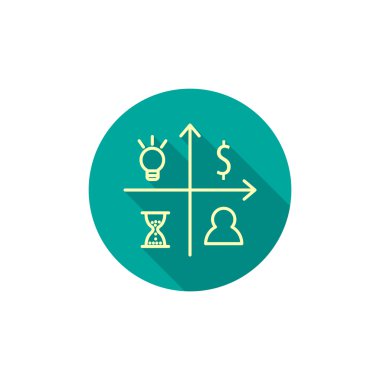 Fikir kavramı web simgesi