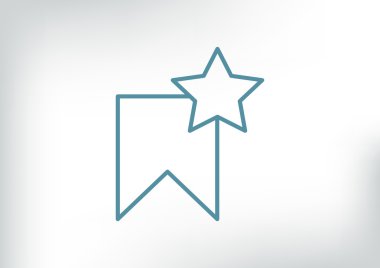 Yıldız etiket web simgesi