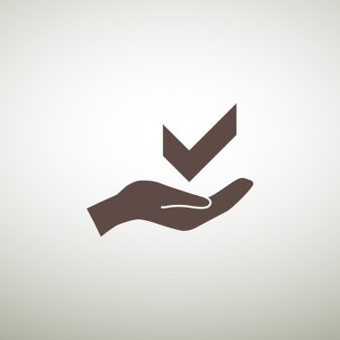 onay işareti web simgesi