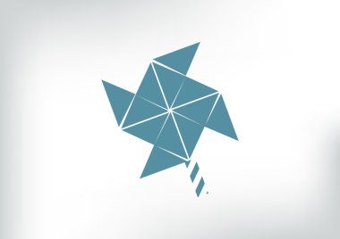 Rüzgar oyuncak web simgesi