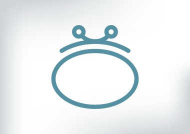 Basit cüzdan web simgesi