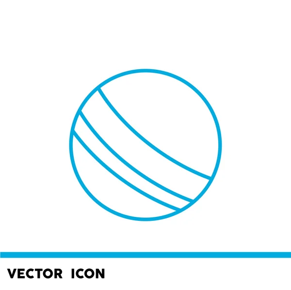 Beach ball web icon — Stock Vector