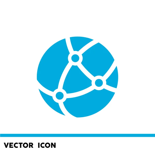 Icono de red social — Vector de stock