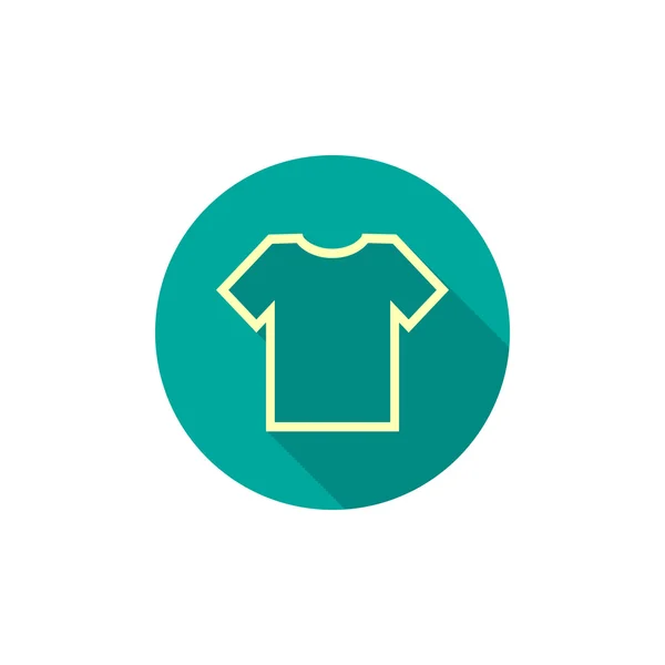Einfaches T-Shirt-Symbol — Stockvektor
