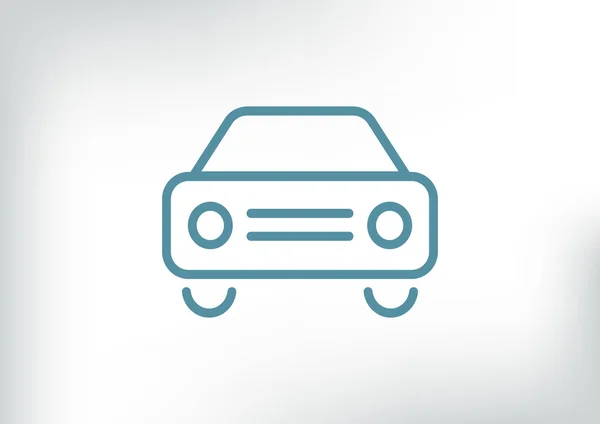 Icono web del coche — Archivo Imágenes Vectoriales