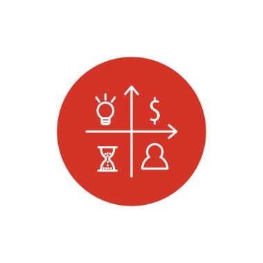 İş ile grafik simgesini simgeleri