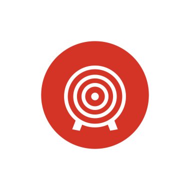 Yuvarlak hedef web simgesi