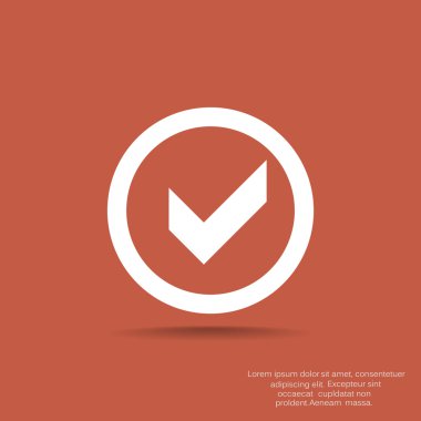 onay işareti web simgesi