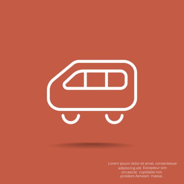 Basit veri yolu açık web simgesi