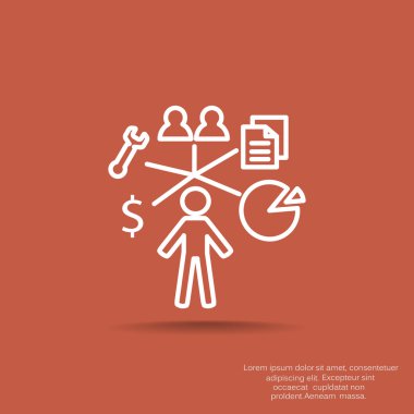 İş basit web simge kümesi