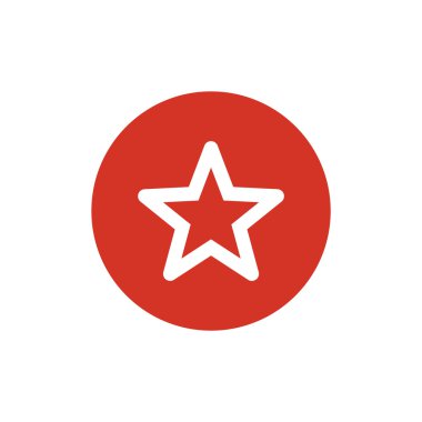 Basit yıldız web simgesi