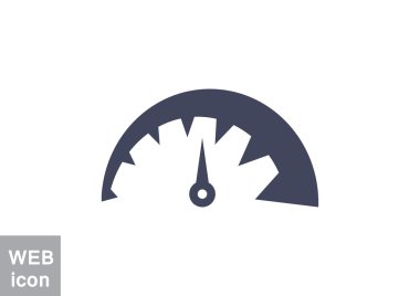 Basit hız göstergesi web simgesi