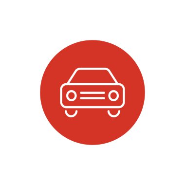 Basit araba web simgesi