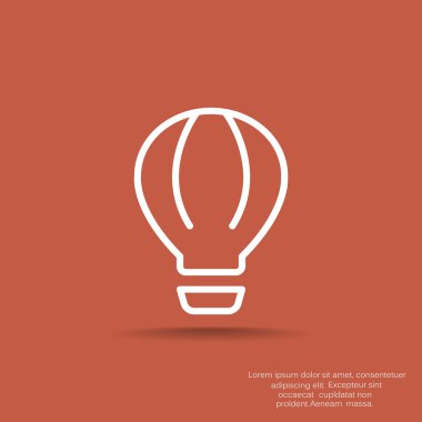 Balon aerostat web simgesi