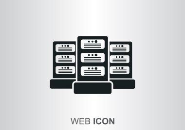 Veri sunucuları web simgesi