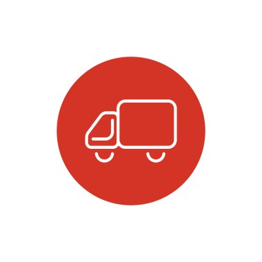 Basit kamyon web simgesi