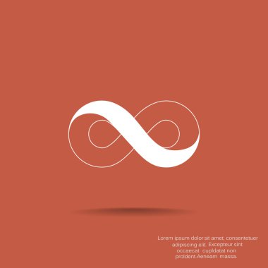 Sonsuzluk sembolü web simgesi