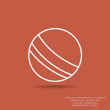 Plaj topu web simgesi