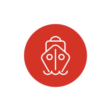 Basit römorkör web simgesi