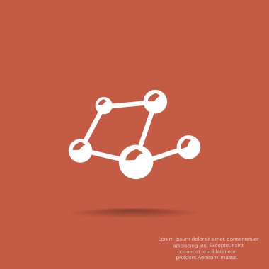 Moleküler bileşik web simgesi