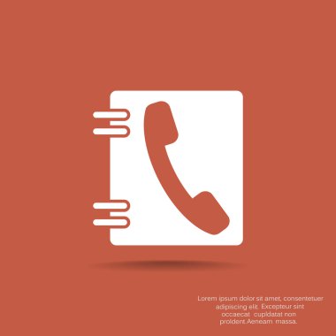 Telefon kişiler web simgesi