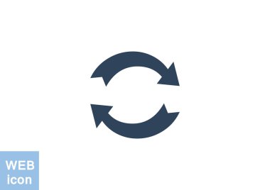 döndürme oklarını daire