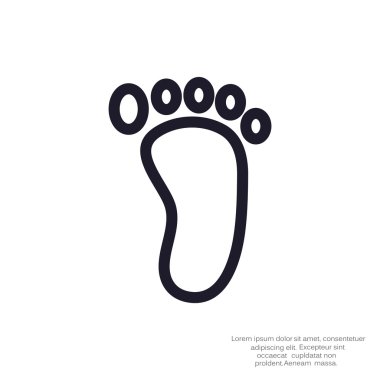 Çıplak çocuk ayak parça