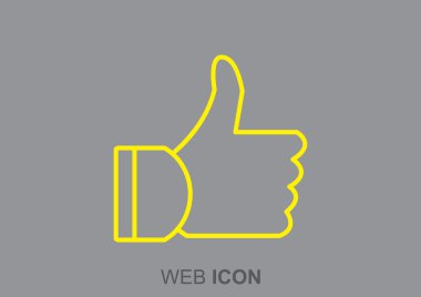 başparmak ağ simgesi