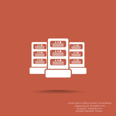Veri sunucuları web simgesi