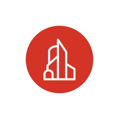 Büyük şehir basit web simgesi