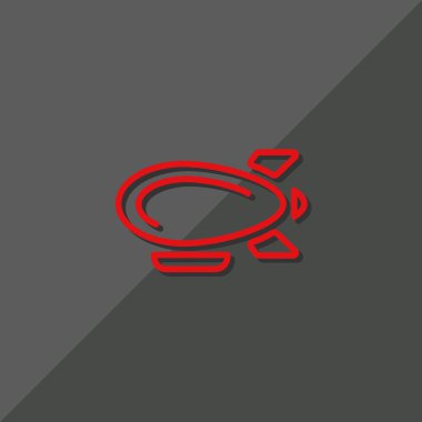 Zeplin zeppelin web simgesi