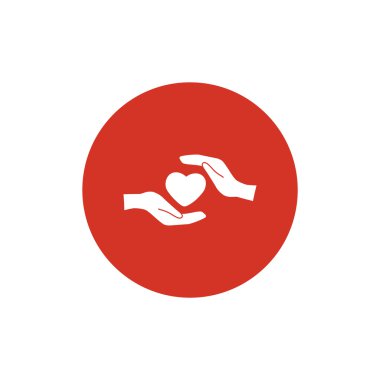 Eller basit simgesi kalp