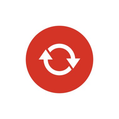 Oklar web simgesi olan daire