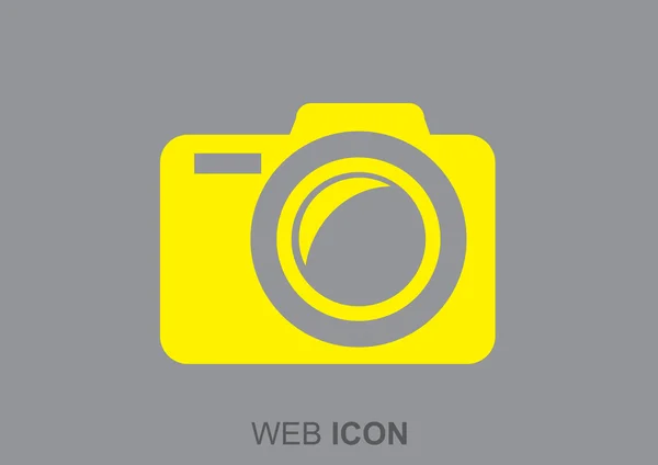 Icono de cámara fotográfica — Archivo Imágenes Vectoriales