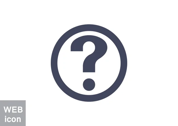 Question mark icon — Stock Vector