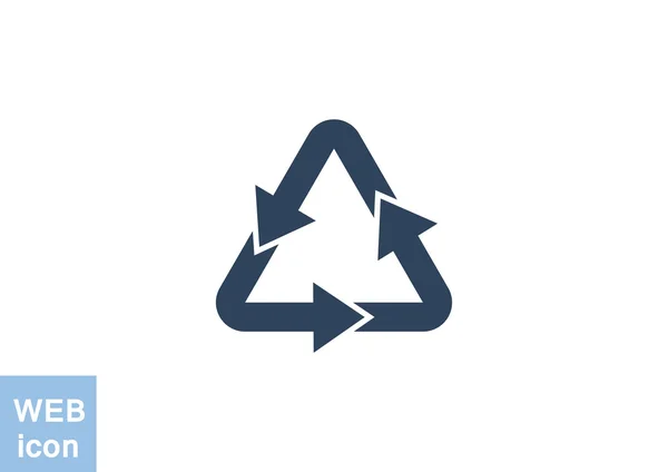 Abfallrecycling-Symbol — Stockvektor