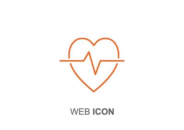 Символ кардиологии — стоковый вектор