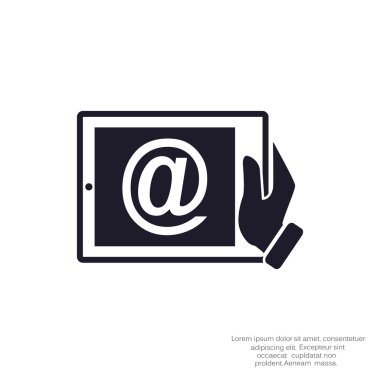 Dijital tablet web simgesi