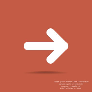 Ok işaret doğru simgesi