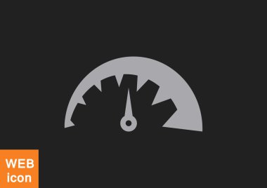 Basit hız göstergesi web simgesi