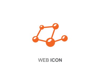 Moleküler bileşik web simgesi