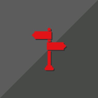 Yol işaretçi web simgesi