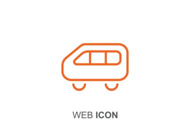 Basit veri yolu açık web simgesi