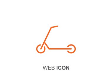 Scooter için çocuk simgesi