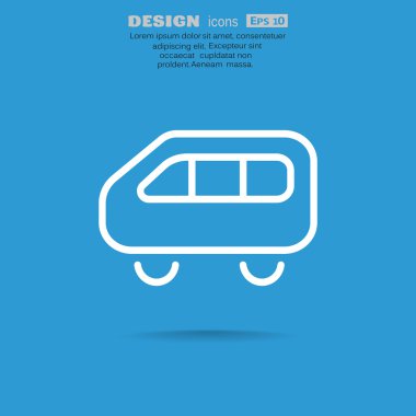 Basit veri yolu açık web simgesi