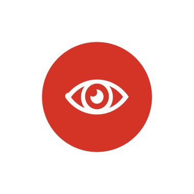 İzlerken göz web simgesi